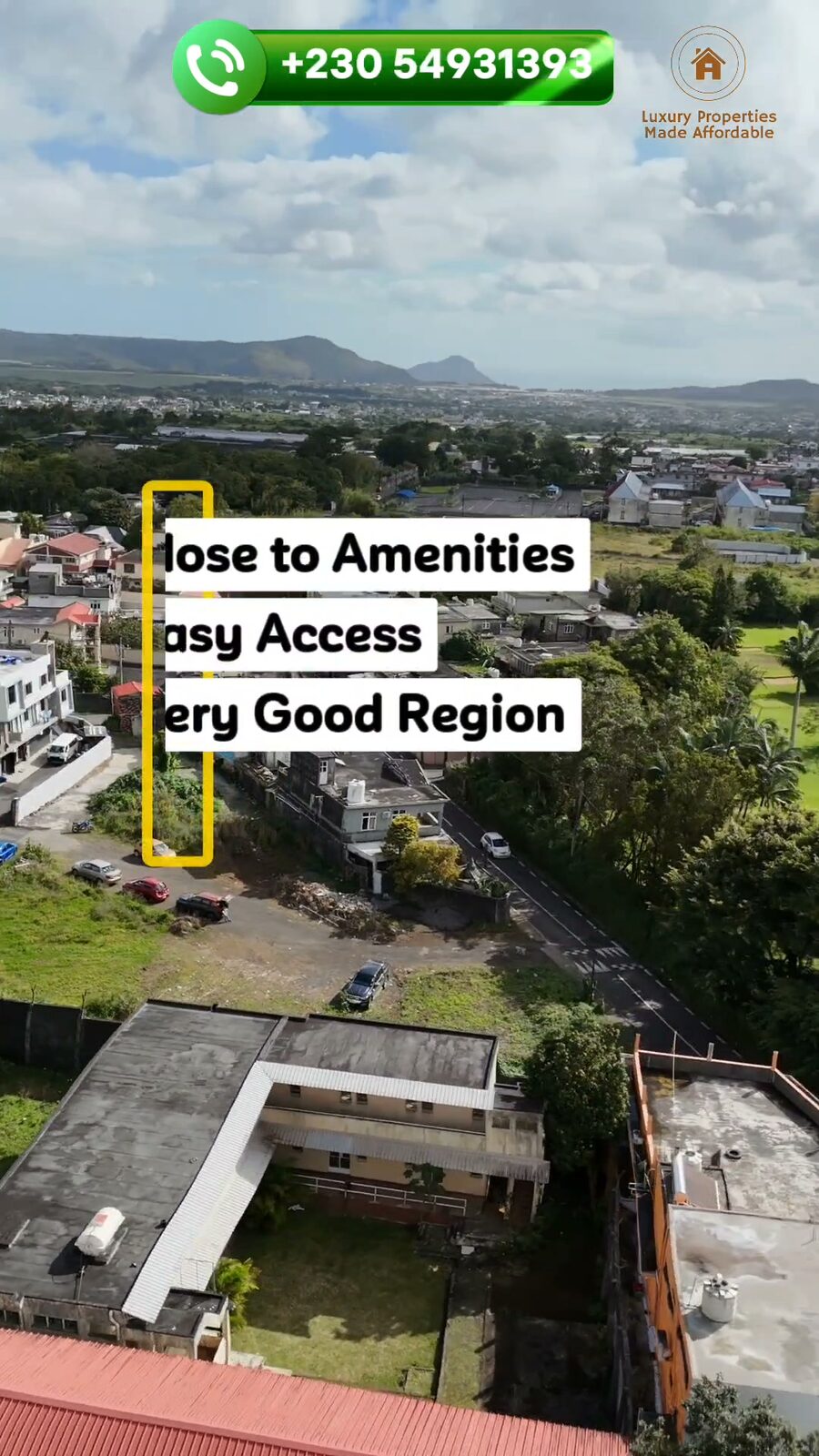 9.6-Perch Residential Land in Curepipe